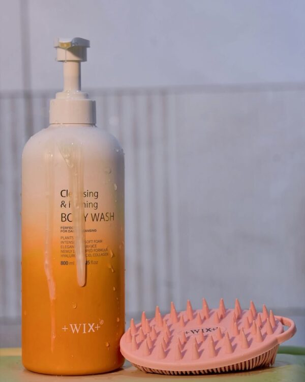 LEO KUNA OFFA KABAMBE KABISA NUNUA SHOWERGEL UPATE SILCON BRUSH BUREEEEEE HII KWAAJILI YA MIFUNG Wix Cleansing & Firming Body Wash